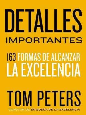 cover image of Detalles importantes